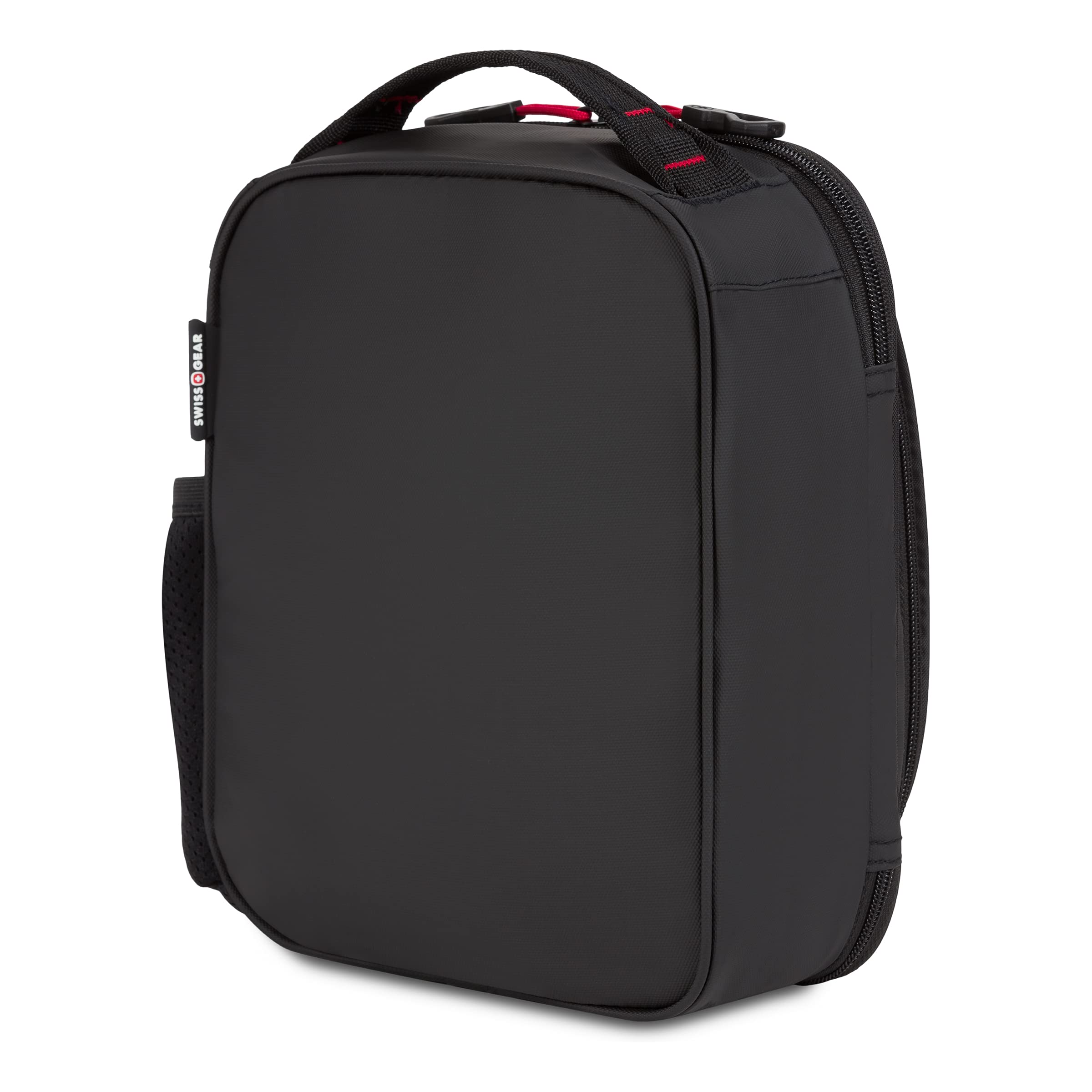 SwissGear 3999 Insulated Lunch Bag, Black/Red - Image 8
