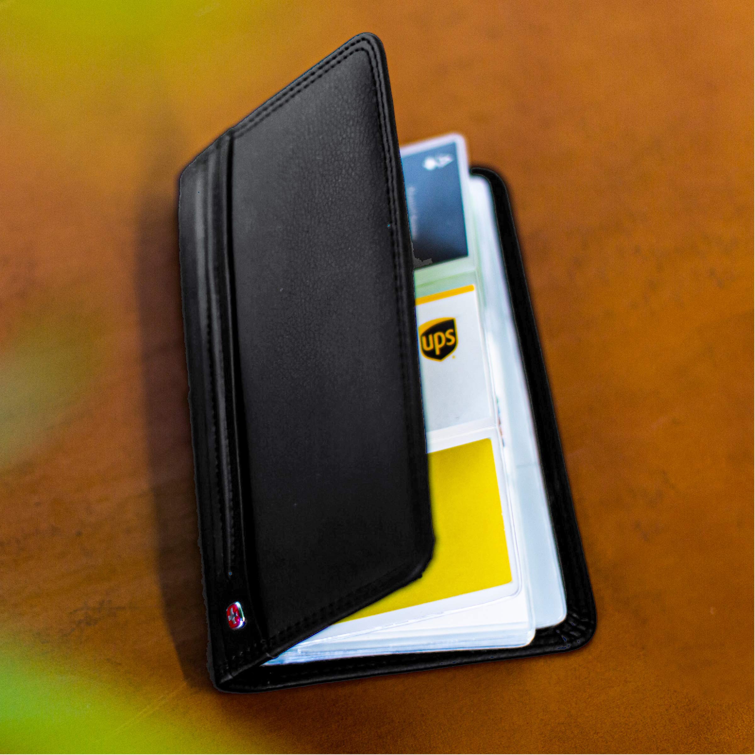 Wenger Luggage Diplomat Personal Card File 156, Black, One Size - Image 6